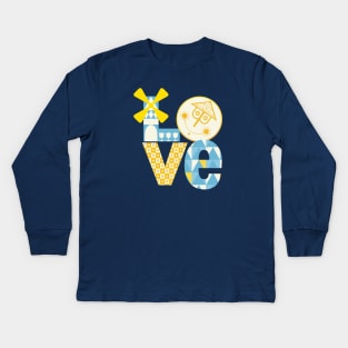 A World of LOVE - Classic Edition Kids Long Sleeve T-Shirt